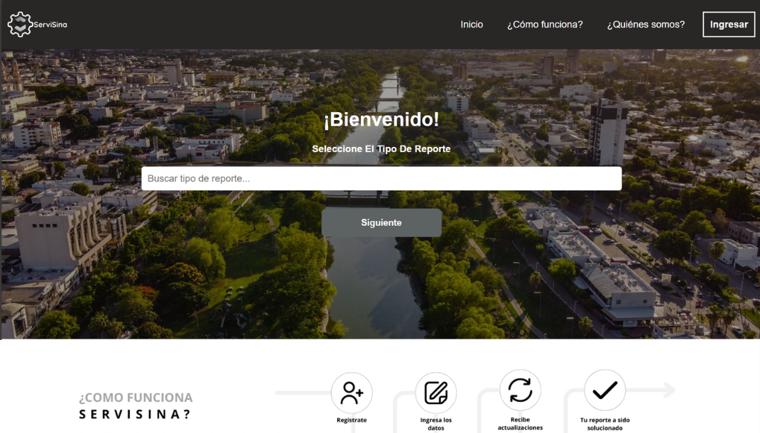 Vista previa de ServiSina